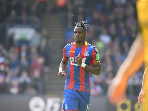 Wilfred Zaha caused Brighton plenty of problems and was good value for his goals. Picture by PW Sporting Photography